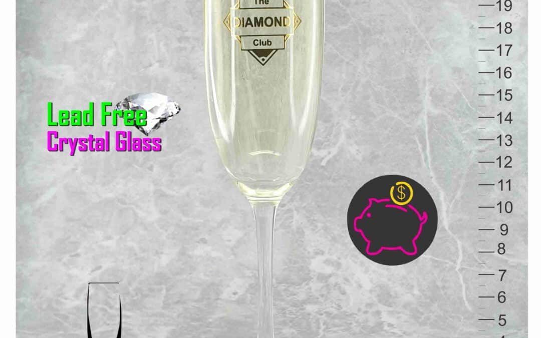 Engraved Champagne Glasses: The Best Toasting Means in Wedding