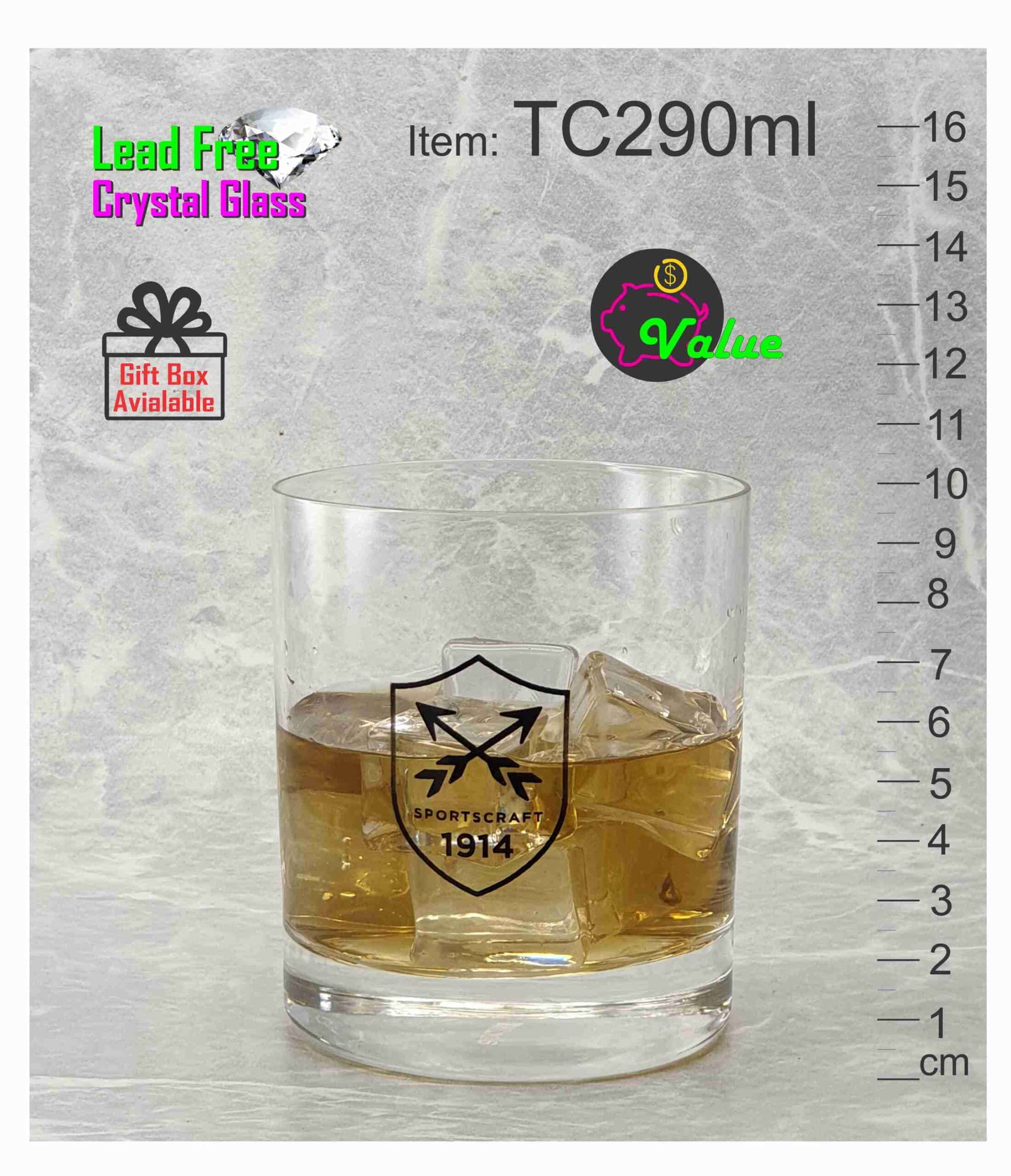 TC290 crystal logo drink whisky drink water cup glass event festival Australia abc2000 scaled