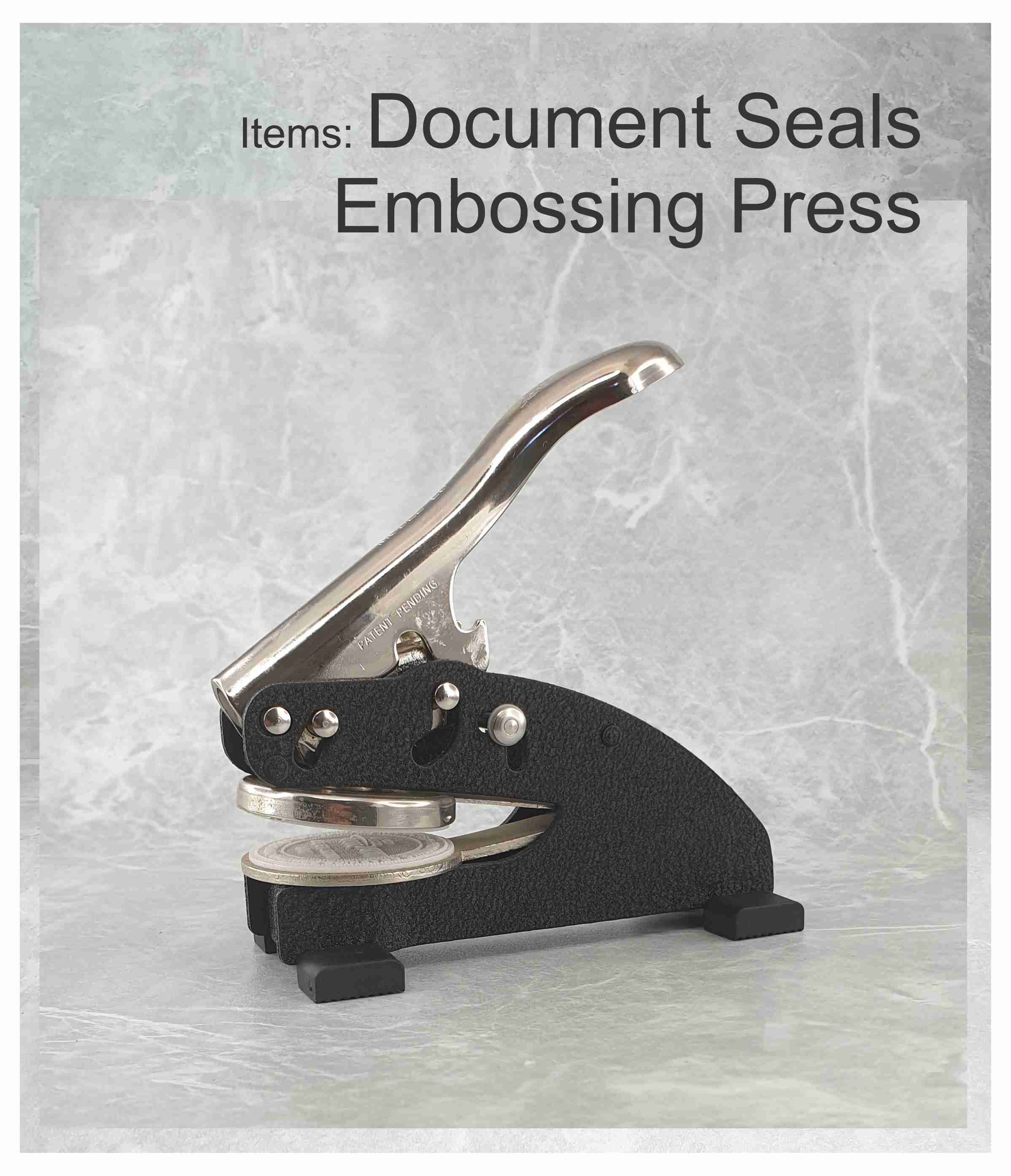 Document Seals Embossing Press Document Seals Embossing Press