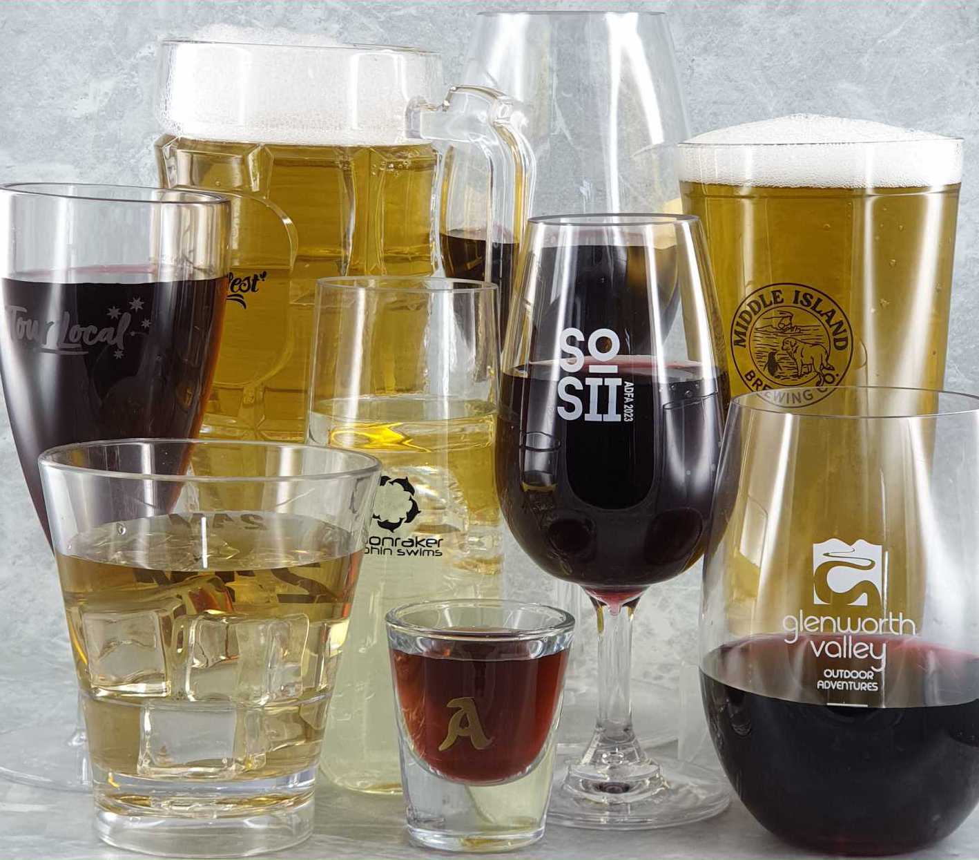 Polycarbonate Glasses Plastic Alternative