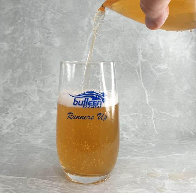 Essence of Pouring And Drinking Beer In a Glass