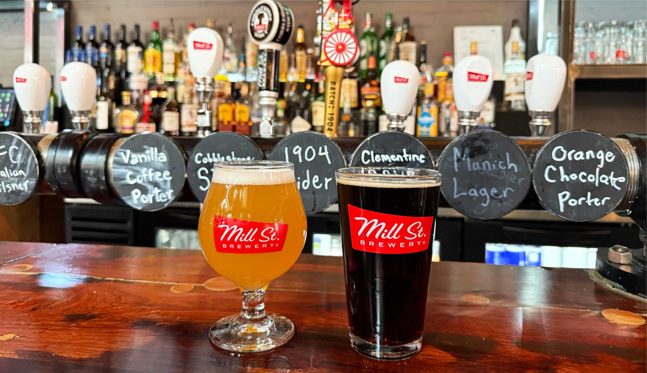 Custom beer glasses supplied in bulk for breweries and licensed venues