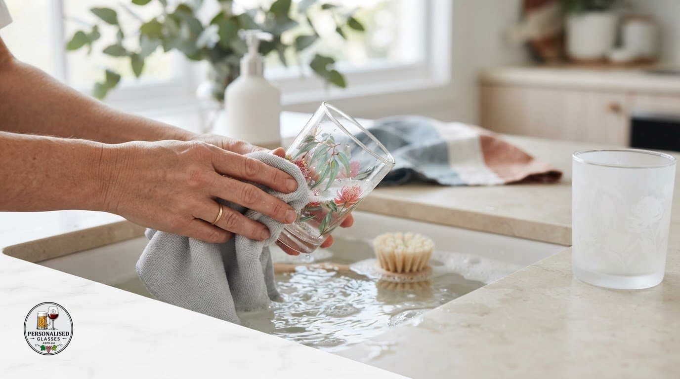 How to Prevent Print from Washing Off Glasses: A Care Guide
