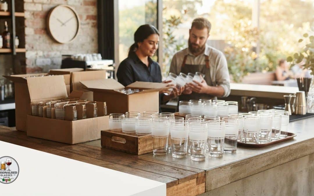 Branded Middy Glasses for Australian Businesses: Order Quantities and Timing