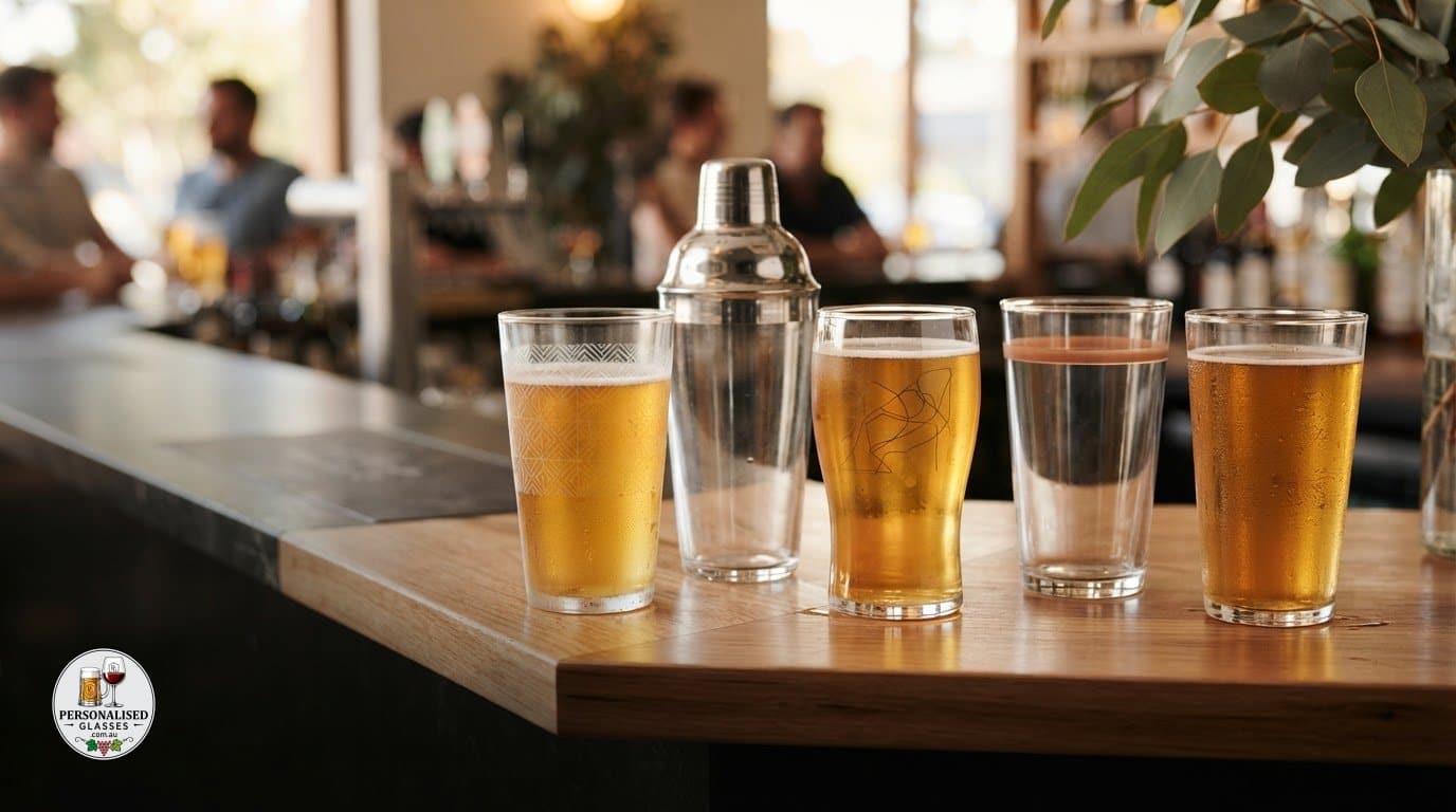 Custom Pint Glasses Australia: Choose the Right Style and Finish